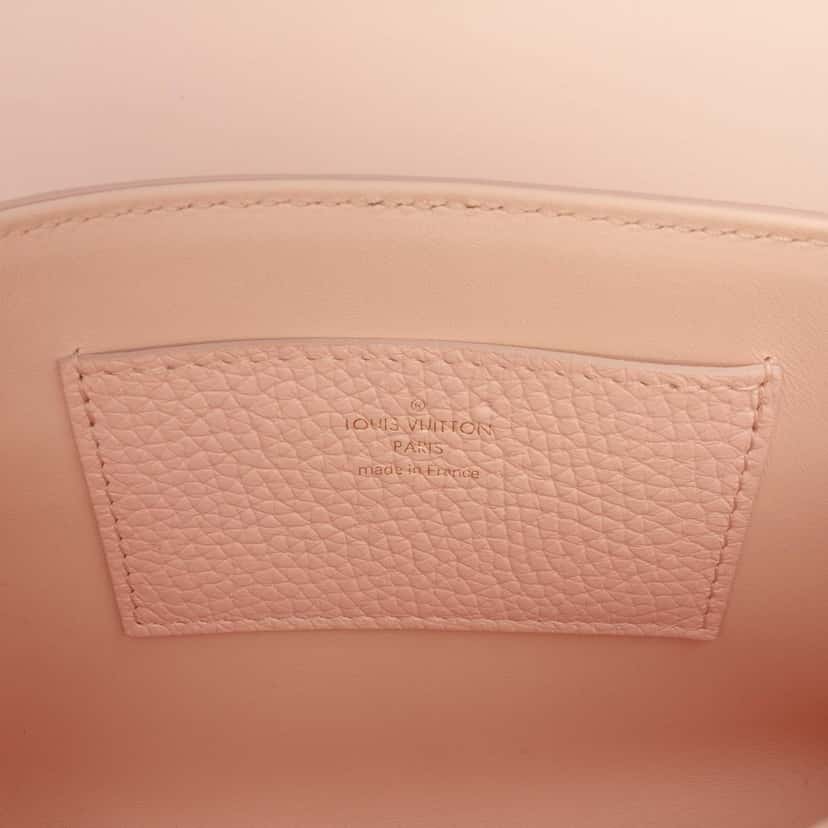 Louis Vuitton Taurillon Shearling Braided Handle Twist PM Pink Leather Very good condition - Box View