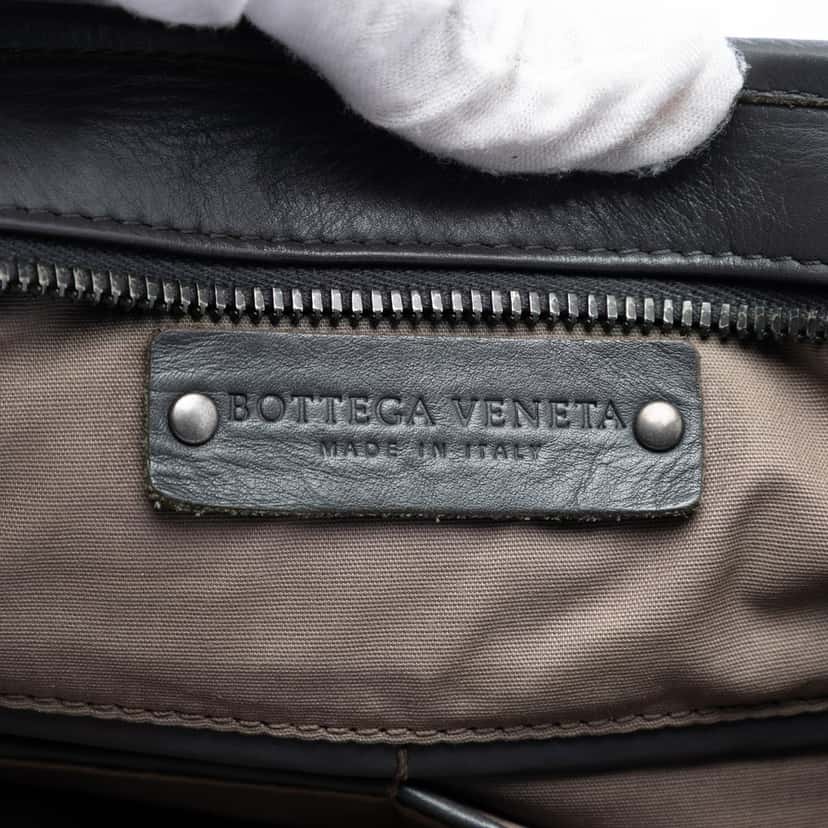 Bottega Veneta Nappa Intrecciato Briefcase Black Leather Very good condition - Box View