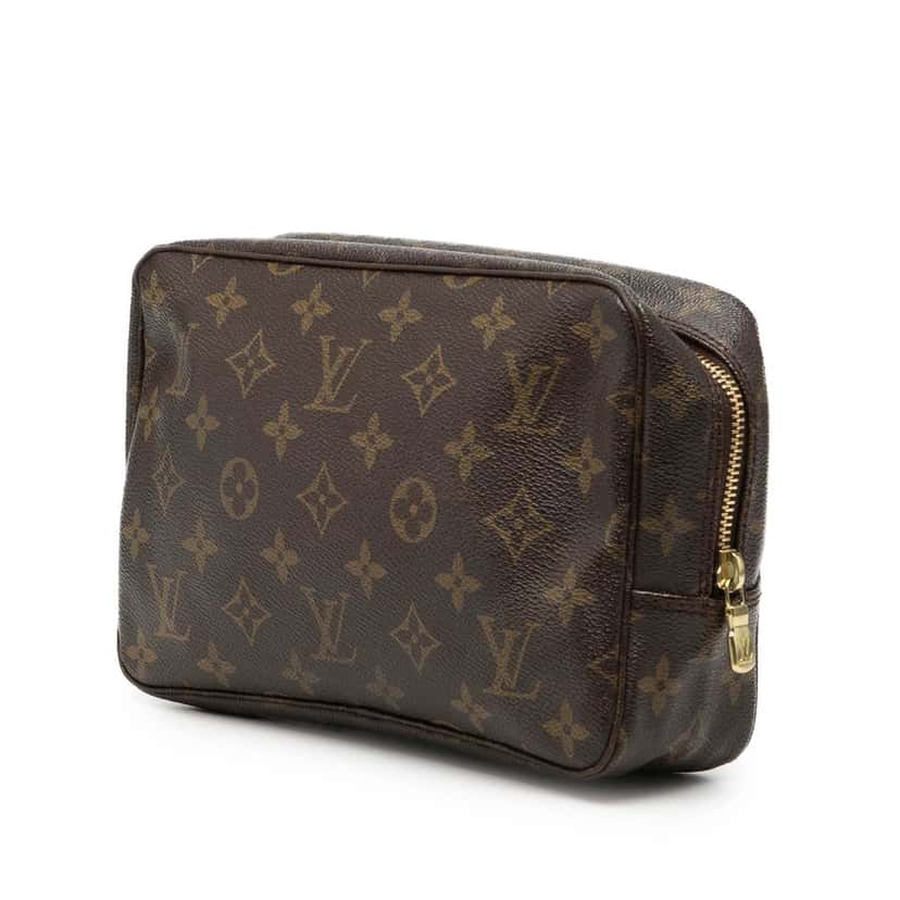 Louis Vuitton Monogram Trousse Toilette 23 Brown Very good condition - Back View