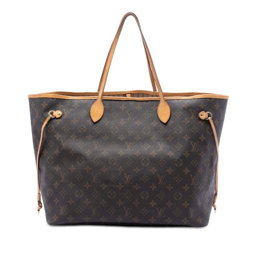 Louis Vuitton Monogram Neverfull GM Brown Very good condition - Front View