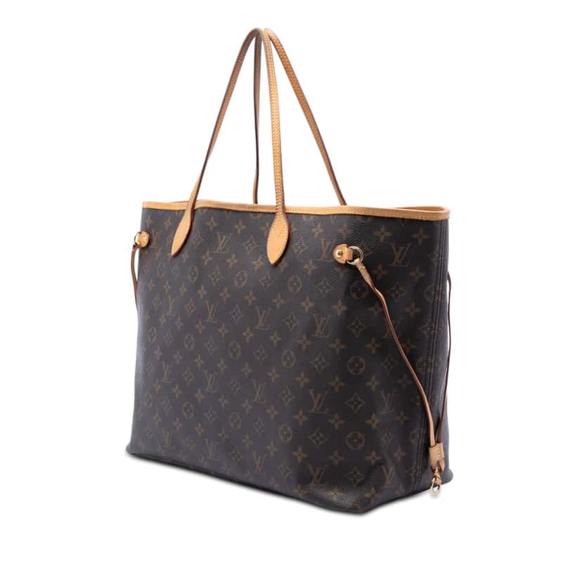 Louis Vuitton Monogram Neverfull GM Brown Very good condition - Back View