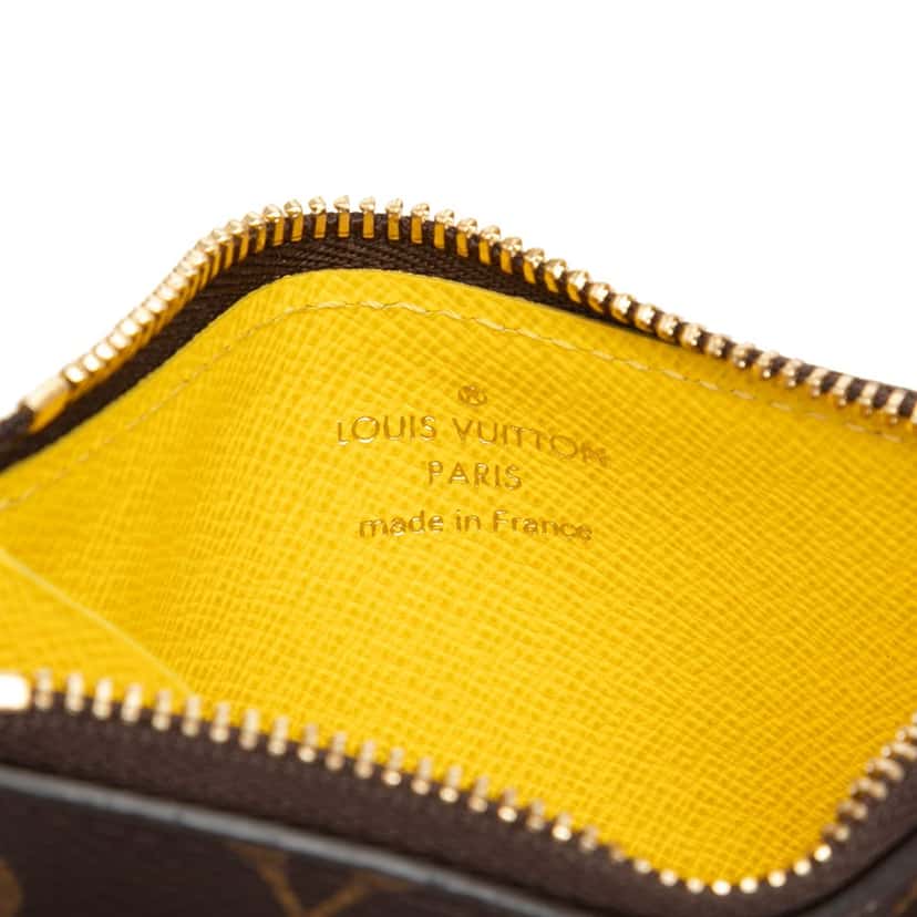 Louis Vuitton Monogram Romy Card Holder Brown Very good condition - Box View