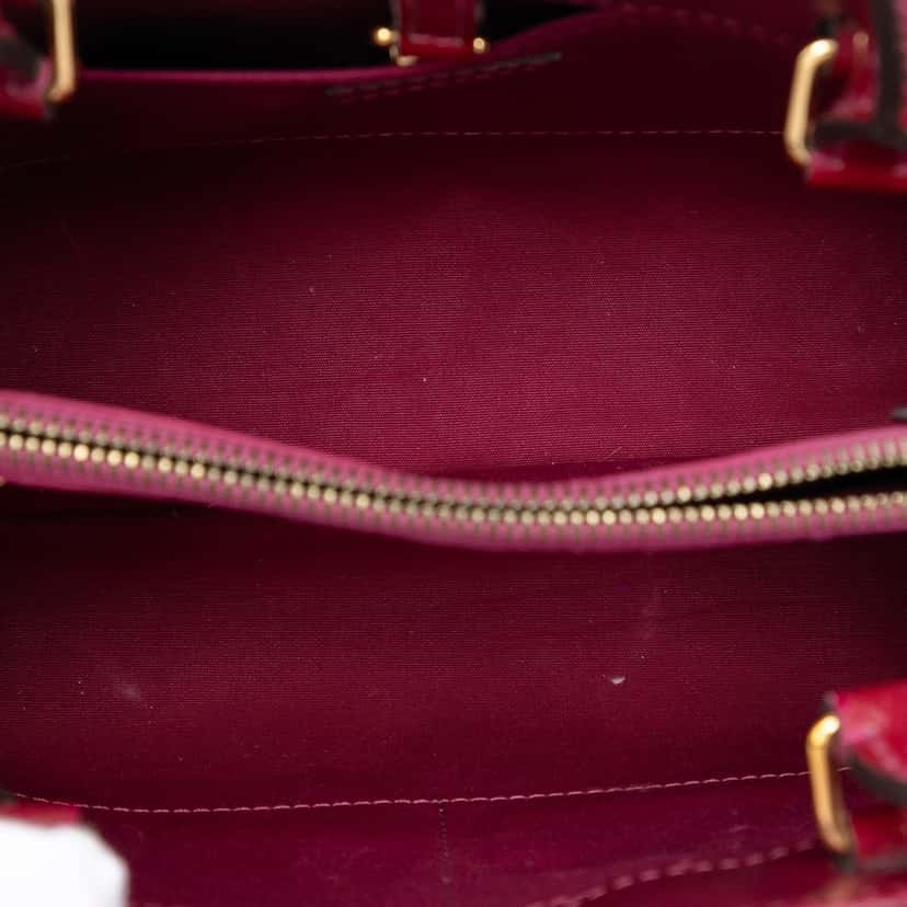 Louis Vuitton Monogram Vernis Montaigne BB Pink Leather Very good condition - Model View