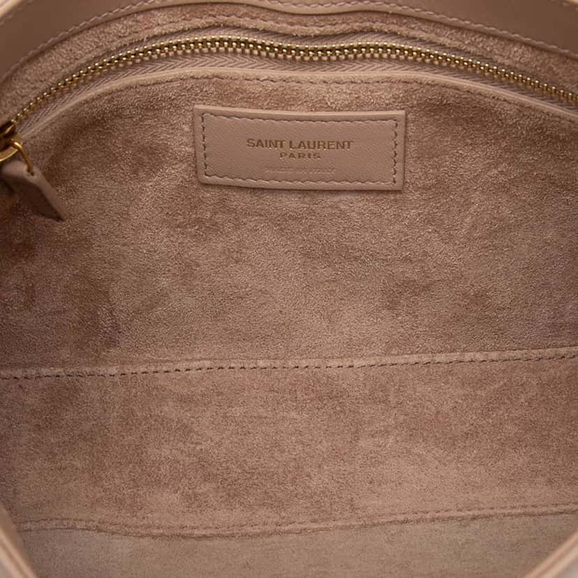 Saint Laurent Smooth Calfskin Le 5 a 7 Brown Leather Very good condition - Model View