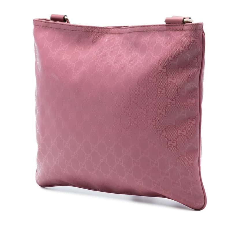 Gucci GG Imprime Crossbody Pink Very good condition - Back View