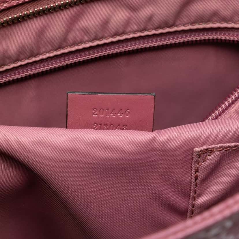 Gucci GG Imprime Crossbody Pink Very good condition - Box View