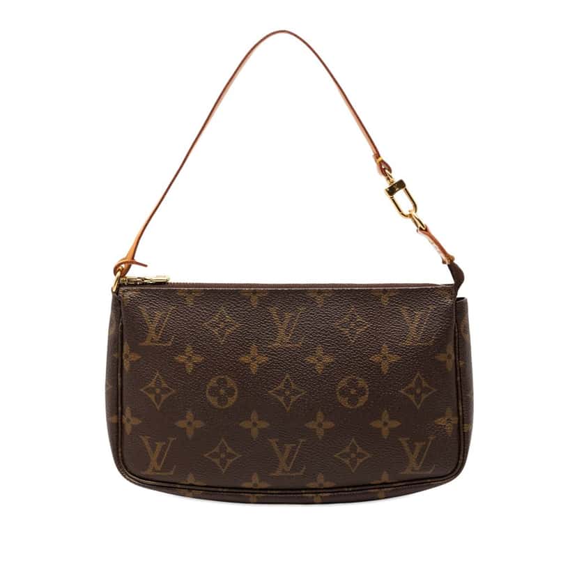 Louis Vuitton Monogram Pochette Accessoires Brown Very good condition - Front View