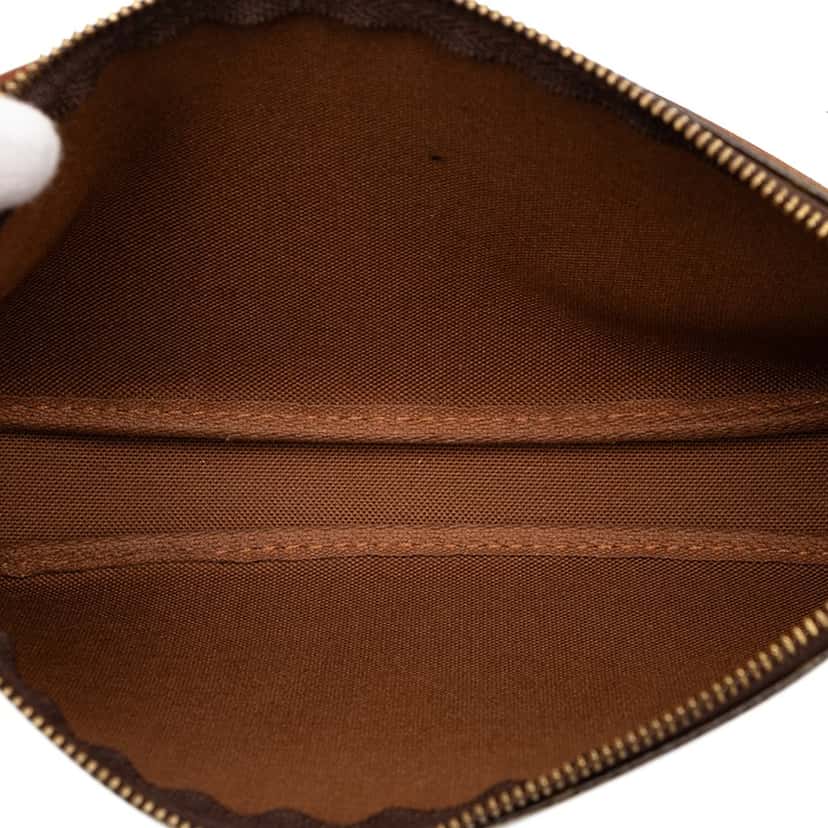 Louis Vuitton Monogram Pochette Accessoires Brown Very good condition - Box View