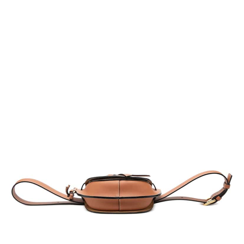 Loewe Mini Leather Gate Belt Bag Brown Leather Very good condition - Inside View