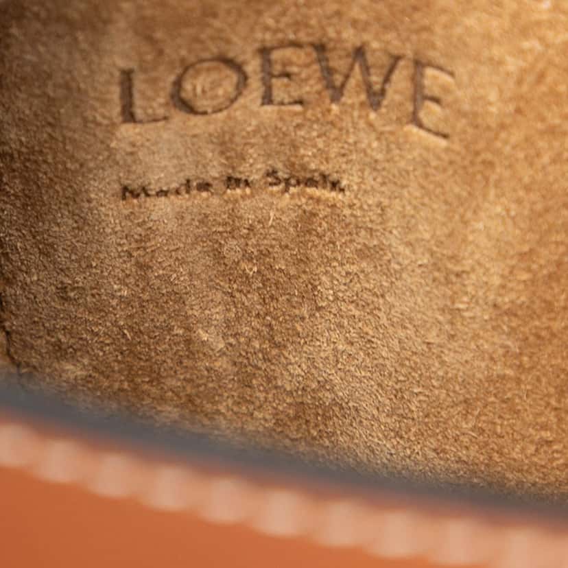 Loewe Mini Leather Gate Belt Bag Brown Leather Very good condition - Box View
