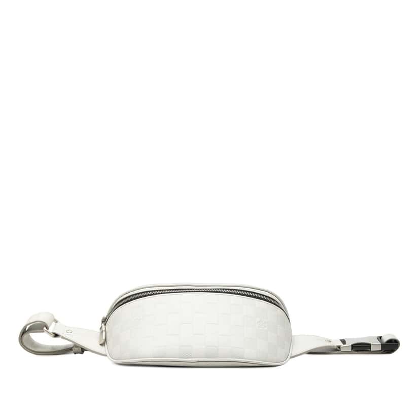 Louis Vuitton Damier Infini Campus Bumbag White Leather Very good condition - Inside View