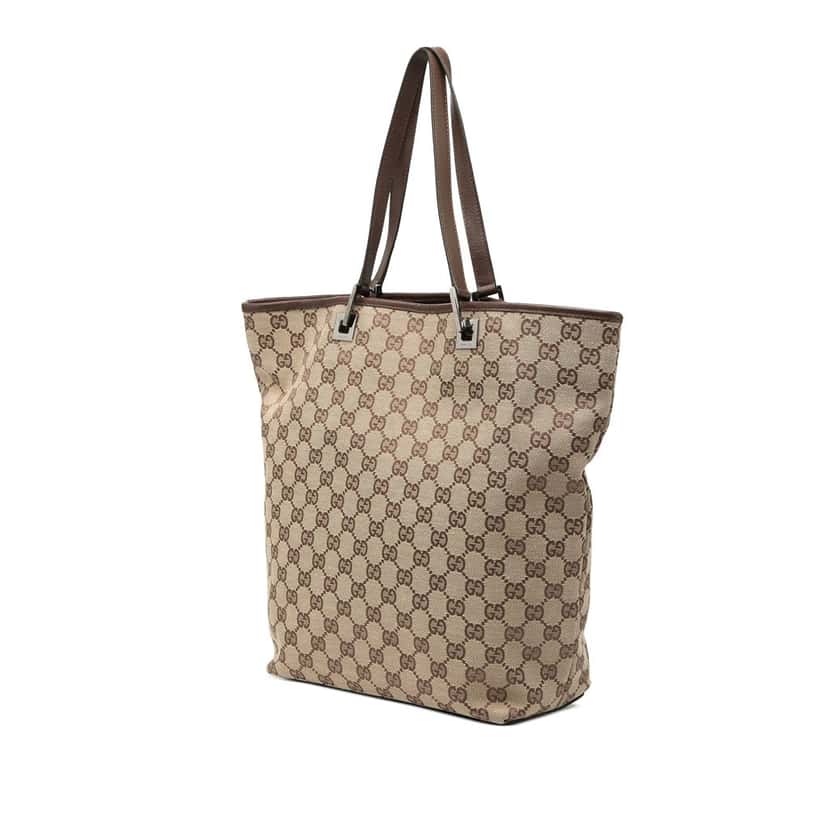 Gucci GG Canvas Tote Beige Very good condition - Back View