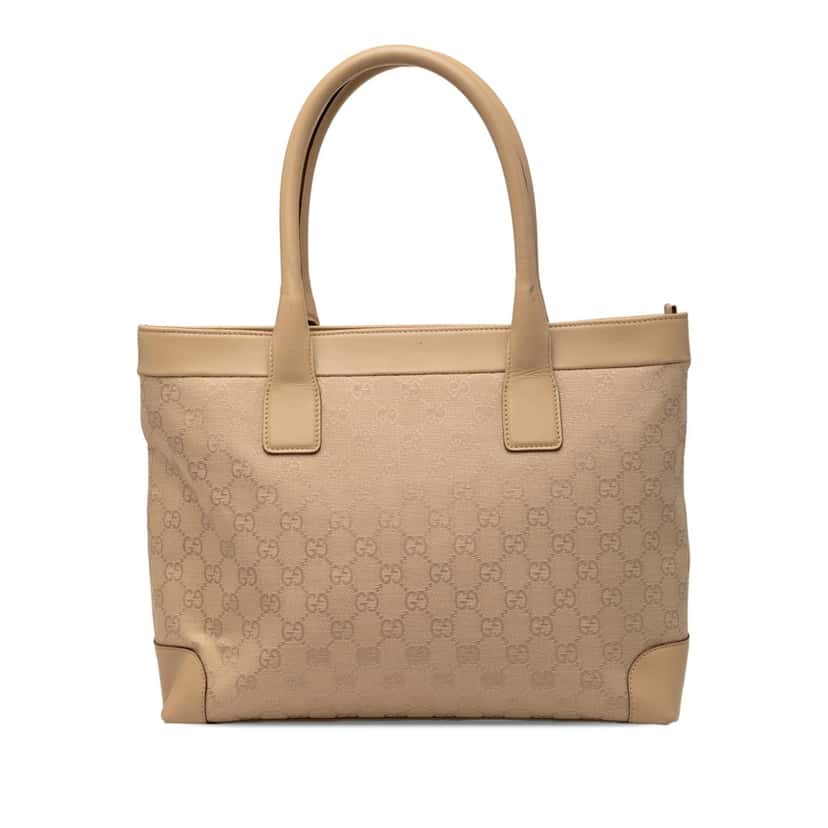 Gucci GG Canvas Tote Beige Very good condition - Front View