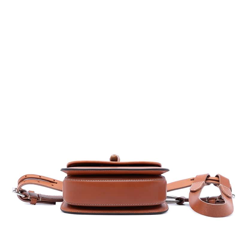 Gucci Mini Calfskin Bamboo 1947 Belt Bag Brown Leather Very good condition - Inside View