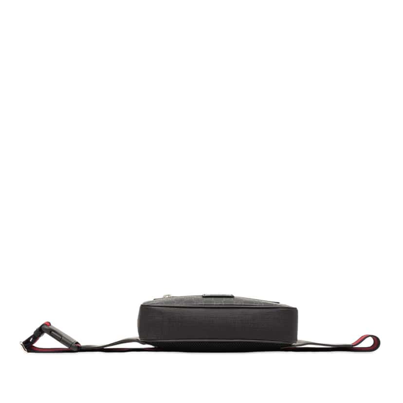 Gucci GG Supreme Web Belt Bag Black Very good condition - Inside View
