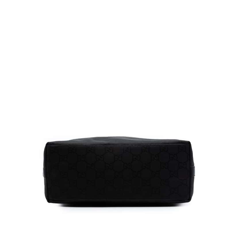 Gucci GG Canvas Shoulder Bag Black Very good condition - Inside View