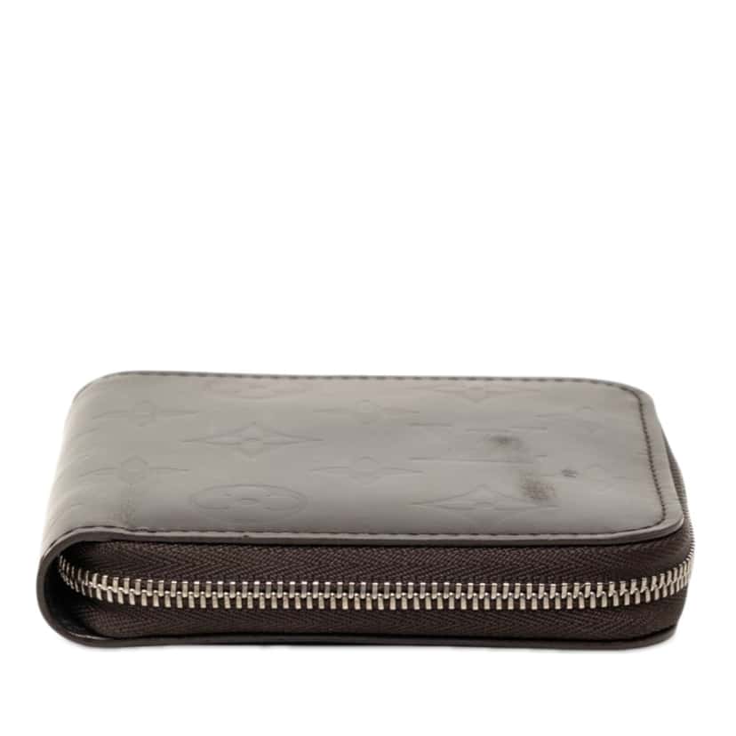Louis Vuitton Monogram Glace Zippy Wallet Brown Leather Very good condition - Inside View