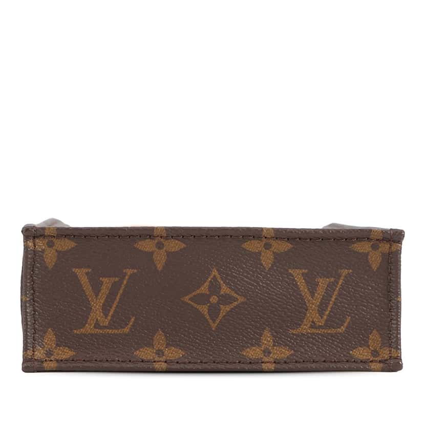 Louis Vuitton Monogram Petit Sac Plat Brown Very good condition - Inside View