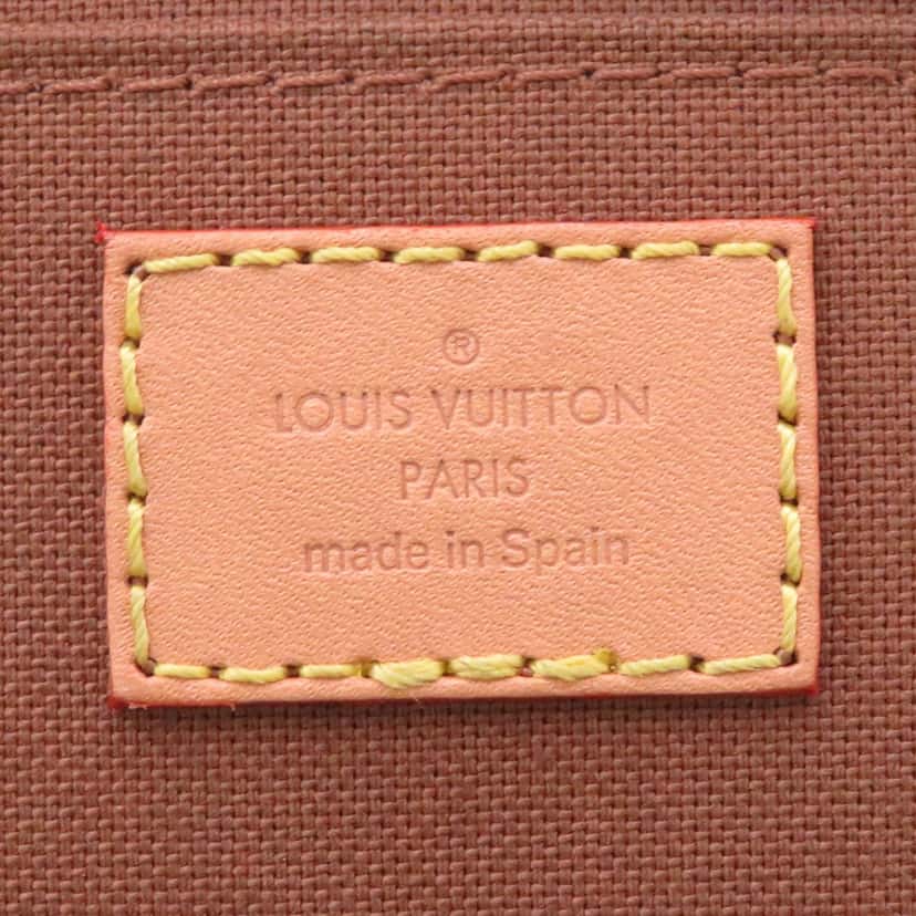 Louis Vuitton Monogram Petit Sac Plat Brown Very good condition - Box View