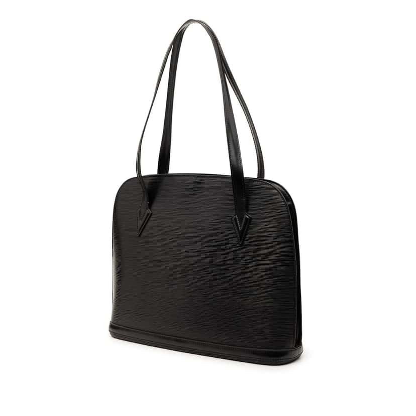 Louis Vuitton Epi Lussac Black Leather Very good condition - Back View
