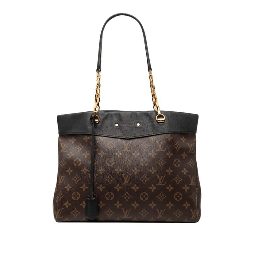 Louis Vuitton Monogram Pallas Shopper Brown Very good condition - Front View