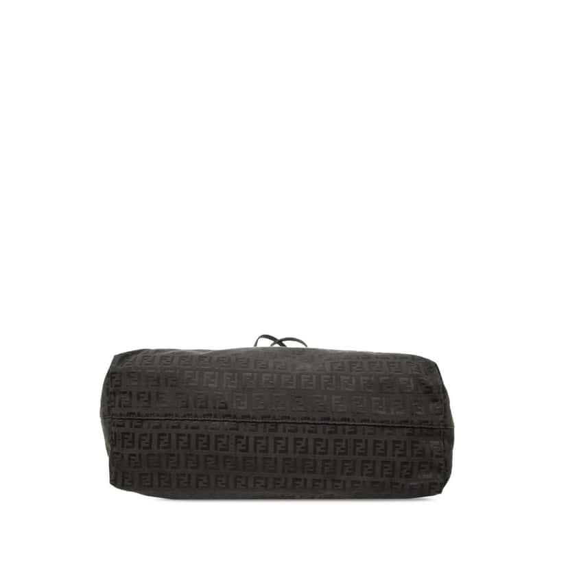 Fendi Zucchino Canvas Tote Black Very good condition - Inside View