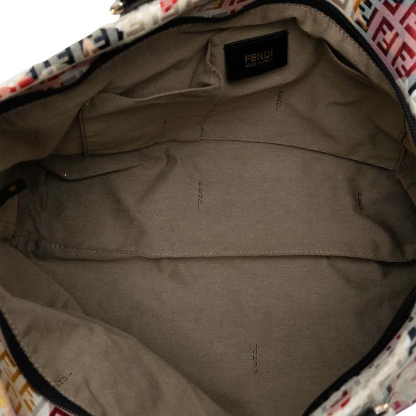 Fendi Zucchino Canvas Floral Superstar Tote Other Very good condition - Model View