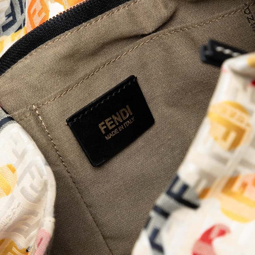 Fendi Zucchino Canvas Floral Superstar Tote Other Very good condition - Box View