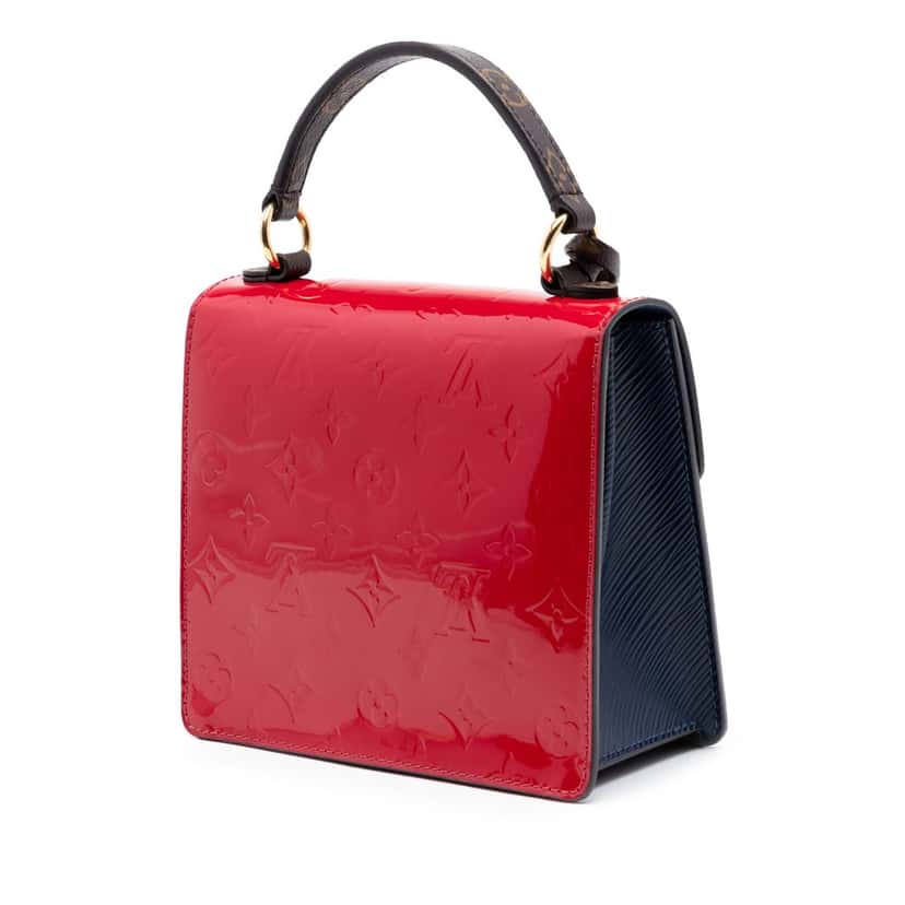 Louis Vuitton Monogram Vernis Spring Street Red Leather Very good condition - Back View