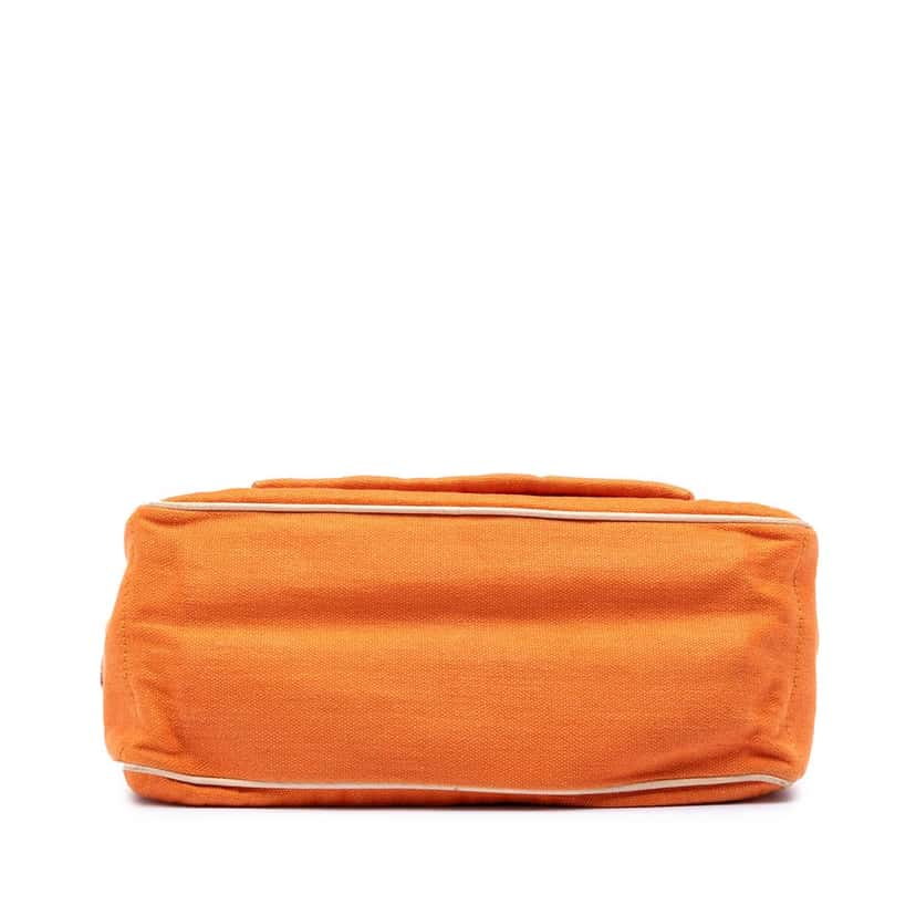 Celine Canvas Boogie Handbag Orange Very good condition - Inside View