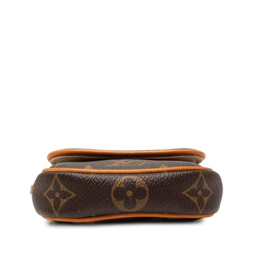 Louis Vuitton Monogram Pochette Cancun Brown Very good condition - Inside View