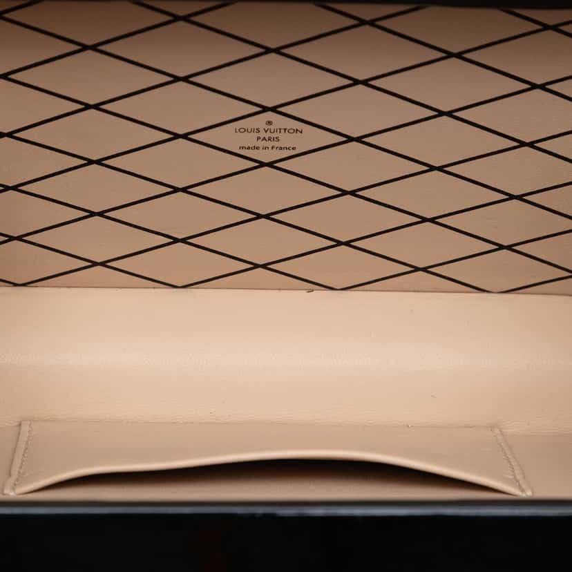 Louis Vuitton Monogram Vernis Stickers Petite Malle Beige Leather Very good condition - Model View