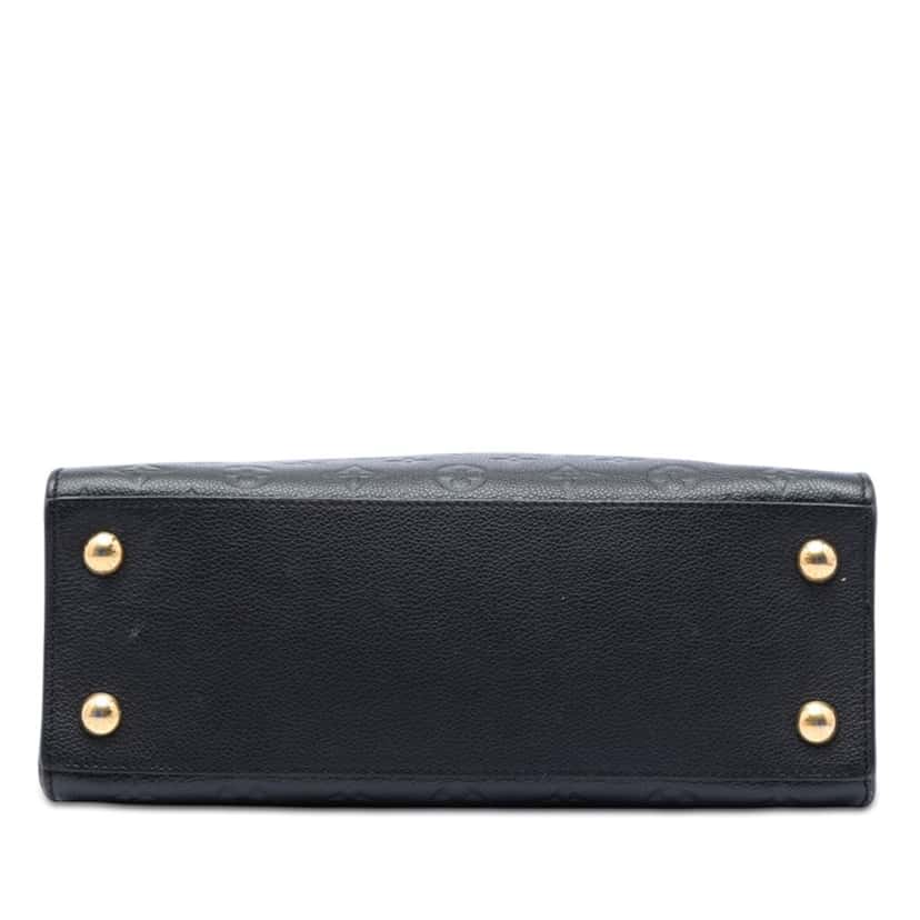Louis Vuitton Monogram Empreinte Pont Neuf MM Black Leather Very good condition - Inside View