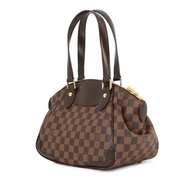 Louis Vuitton Damier Ebene Verona PM Brown Very good condition - Back View