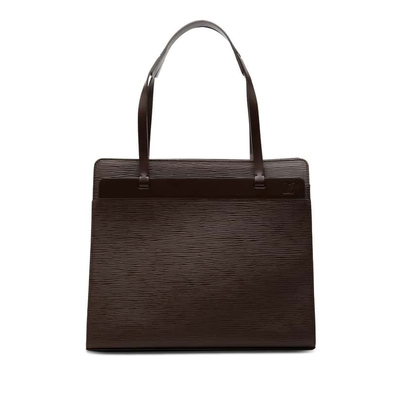Louis Vuitton Epi Croisette PM Brown Leather Very good condition - Front View