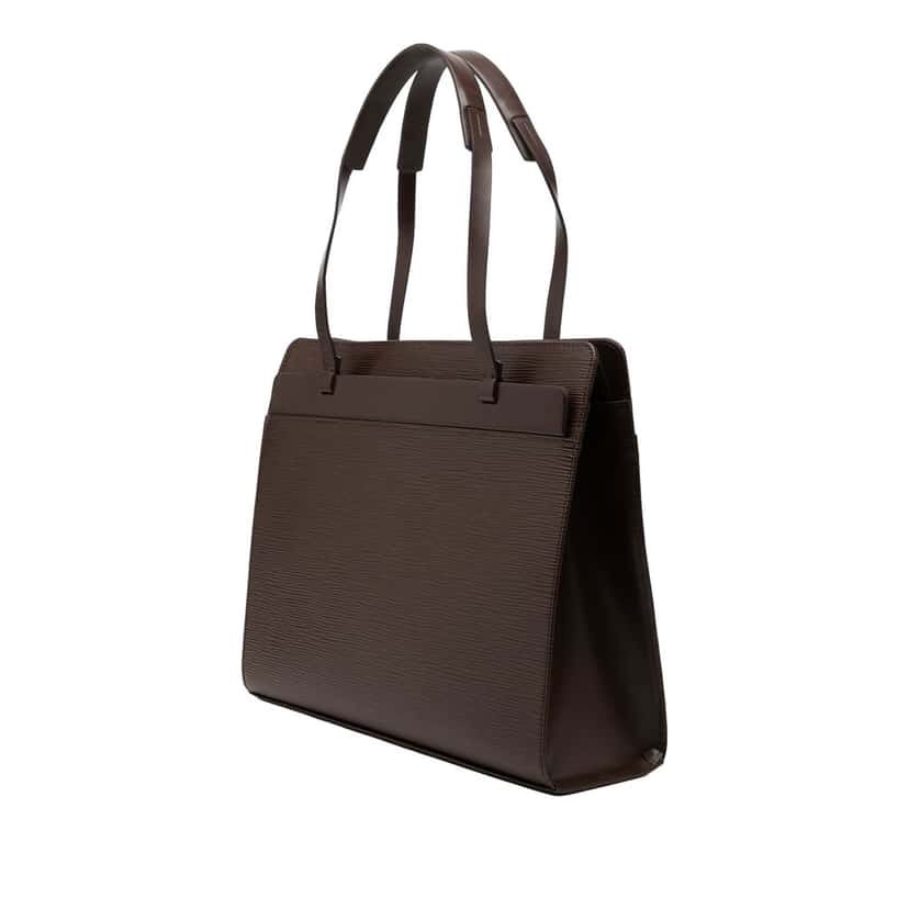 Louis Vuitton Epi Croisette PM Brown Leather Very good condition - Back View