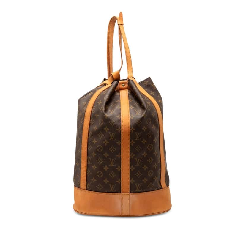 Louis Vuitton Monogram Randonnee GM Brown Good condition - Front View