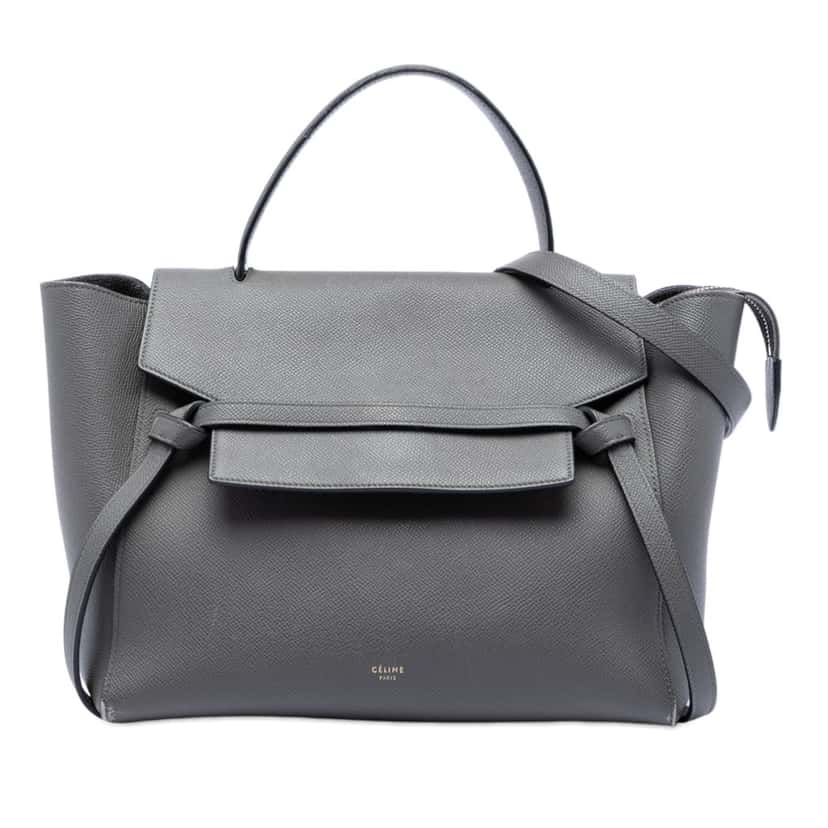 Celine Mini Grained Calfskin Belt Bag Other Leather Very good condition - Front View