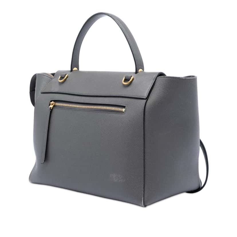 Celine Mini Grained Calfskin Belt Bag Other Leather Very good condition - Back View