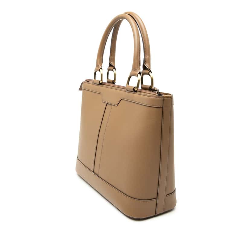 Burberry Leather Tote Brown Leather Very good condition - Back View