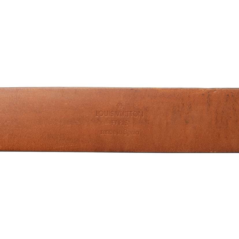 Louis Vuitton Monogram Ceinture Belt Brown Very good condition - Model View