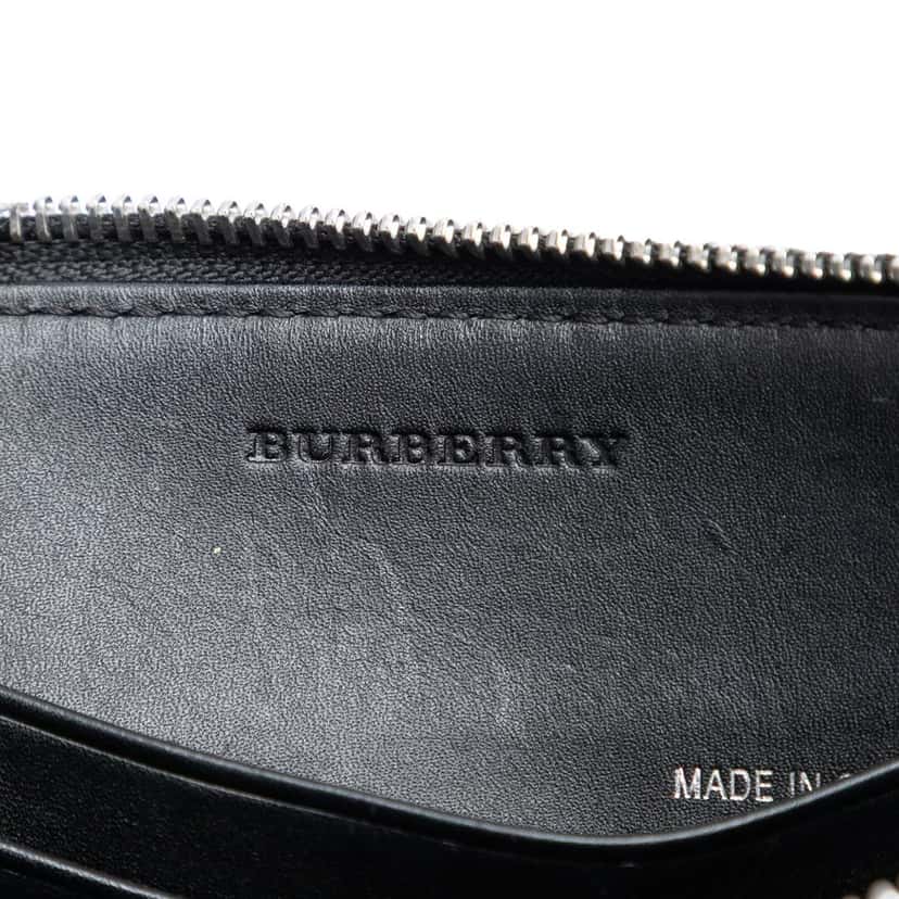 Burberry Mega Check Canvas Peyton Crossbody Brown Very good condition - Box View