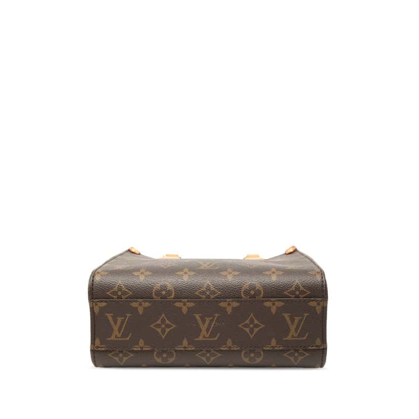Louis Vuitton Monogram Sac Plat BB Brown Very good condition - Inside View