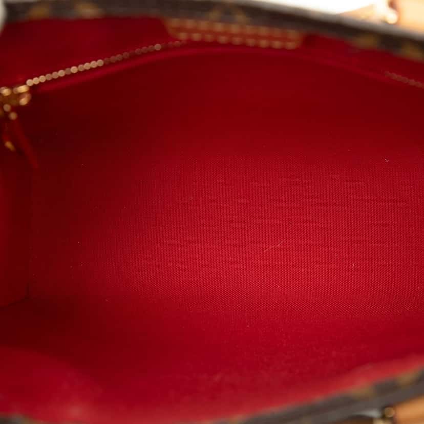 Louis Vuitton Monogram Sac Plat BB Brown Very good condition - Model View