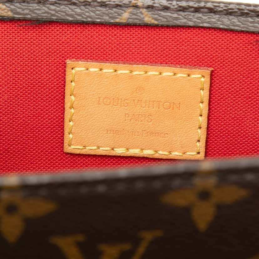 Louis Vuitton Monogram Sac Plat BB Brown Very good condition - Box View