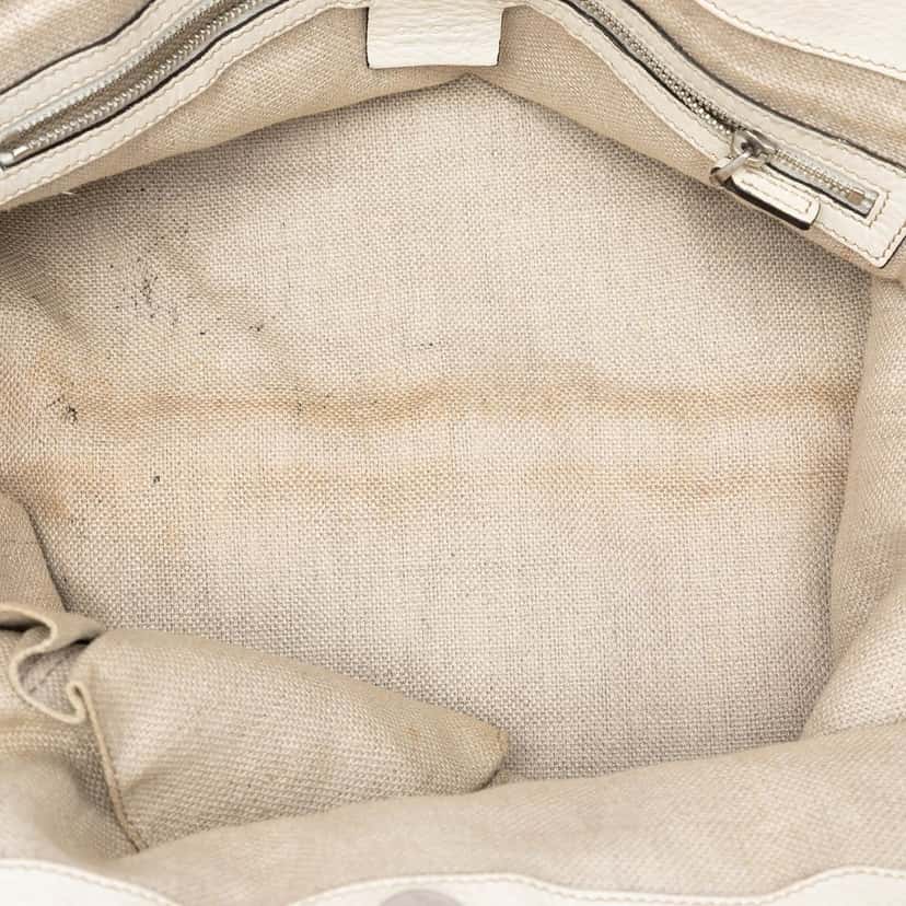 Gucci Medium GG Canvas Icon Bit Tote Beige Very good condition - Model View