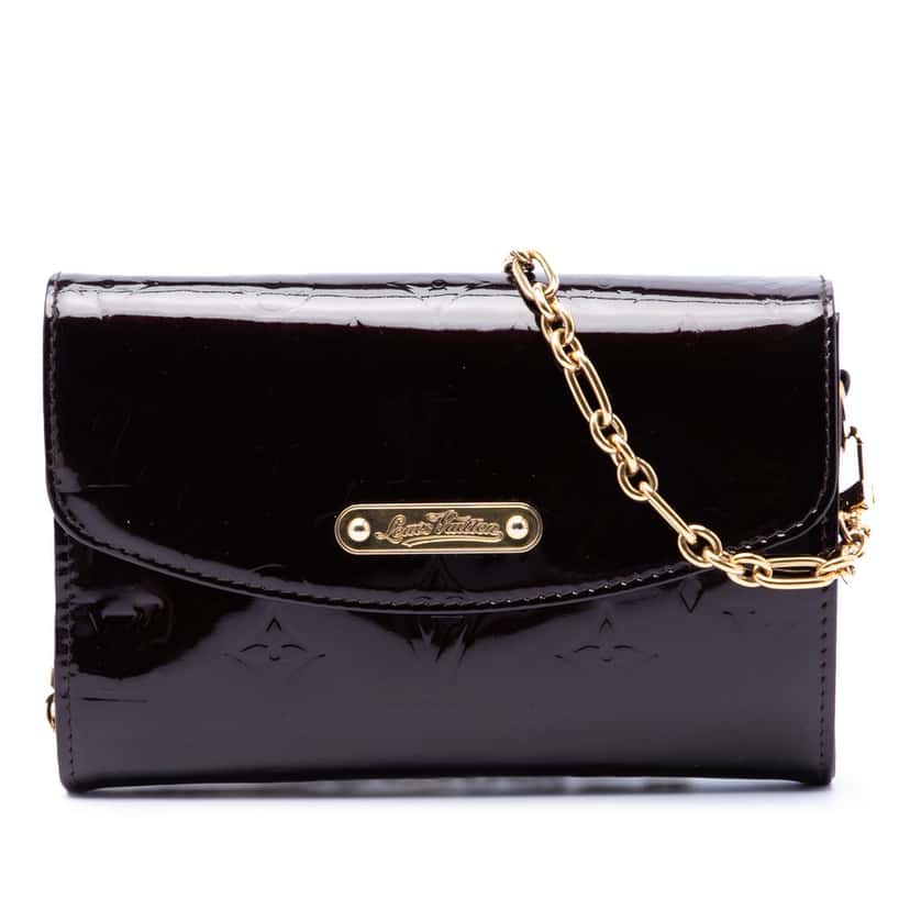 Louis Vuitton Monogram Vernis Bel Air Purple Leather Very good condition - Front View