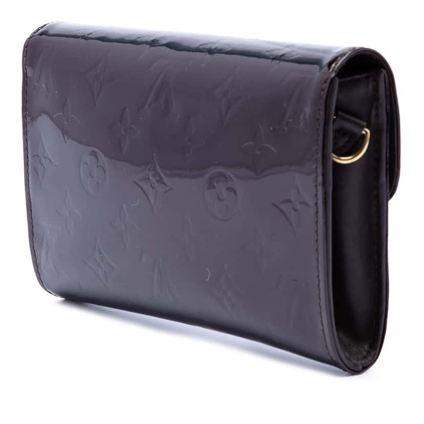 Louis Vuitton Monogram Vernis Bel Air Purple Leather Very good condition - Back View
