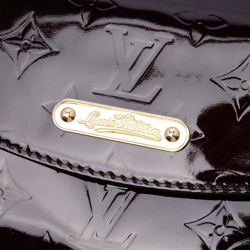 Louis Vuitton Monogram Vernis Bel Air Purple Leather Very good condition - Box View
