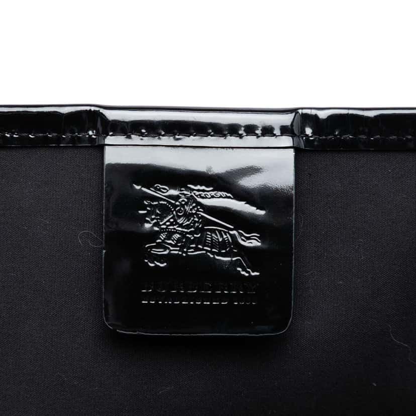 Burberry House Check Coated Canvas Satchel Beige Very good condition - Model View